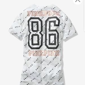 PINK SHORT SLEEVE CAMPUS POCKET TEE